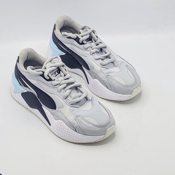 Puma RS-X3 Pure Reflective 37332502 Womens Gray Mesh Lifestyle Sneakers Size 7.5 - Picture 16 of 16